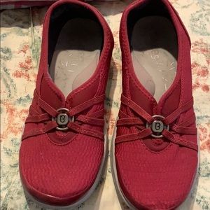 Gently used red shoes